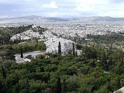 Athens Mars Hill from