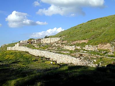 Lachish approach ramp to city