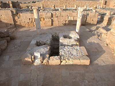 Baptistery in eastern church