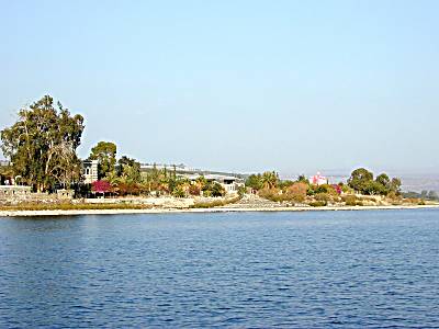 Capernaum from boat