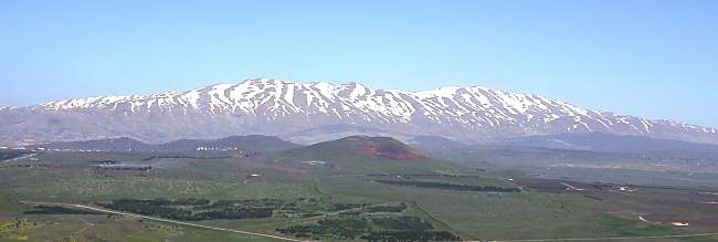 Mount Hermon from south